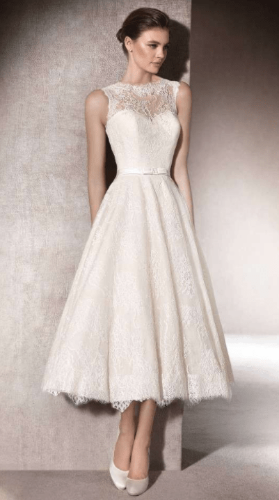 Abiti da sposa corto 2019