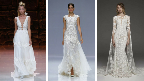 Tendenze abiti da sposa 2019