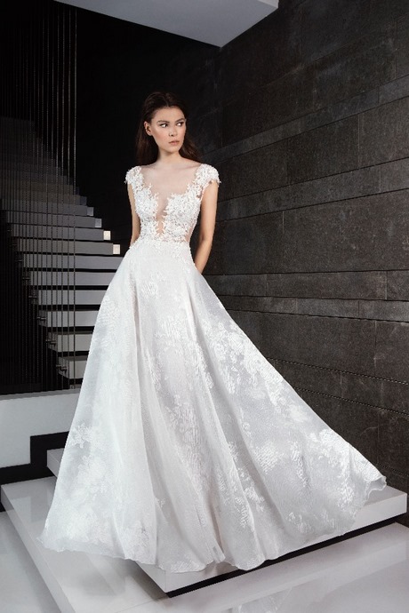 Vestiti da sposa in pizzo 2019