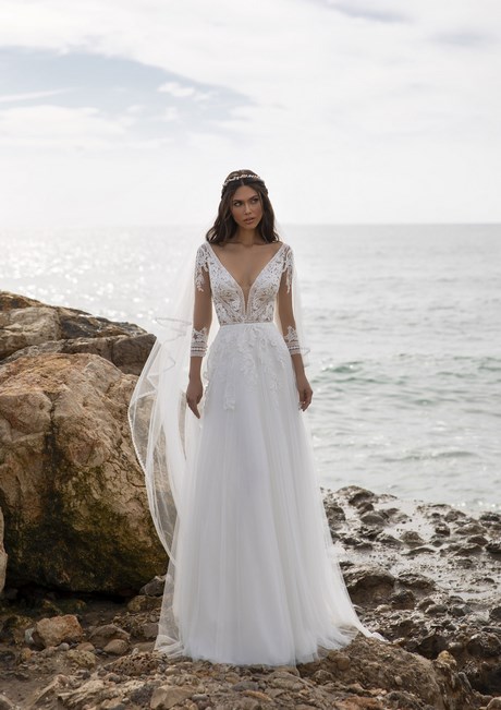 Abiti da sposa di pizzo 2021