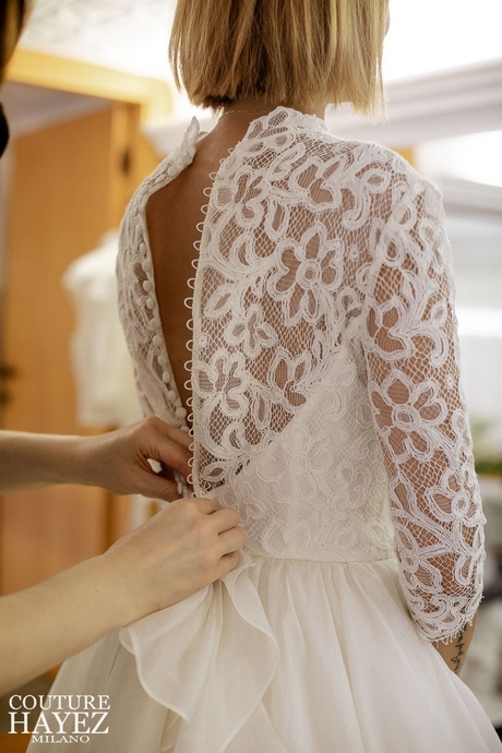 Abiti da sposa di pizzo 2021