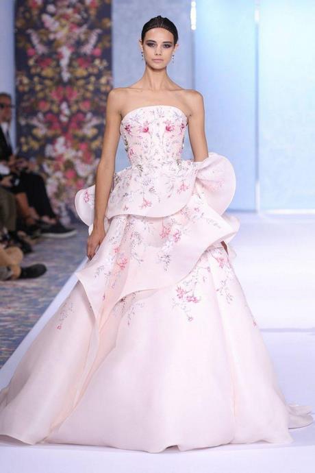 Abito sposa colorato 2021