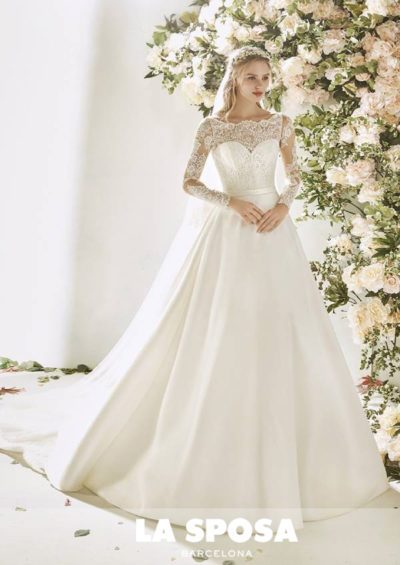 Abiti da sposa azzurra collezione 2020