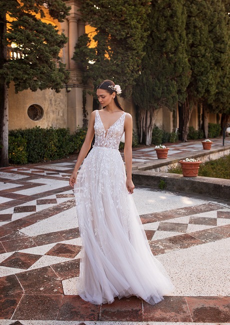 Abiti da sposa stile impero 2020