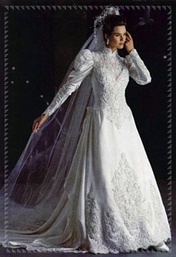 Vestiti da sposa anni 80