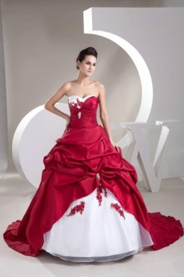 Vestito matrimonio rosso