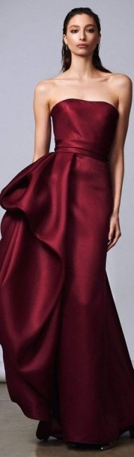 Abito da sposa bordeaux