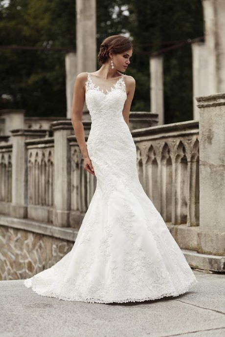 Vestiti da sposa pizzo 2018