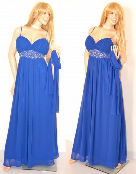 Vestito elegante blu donna