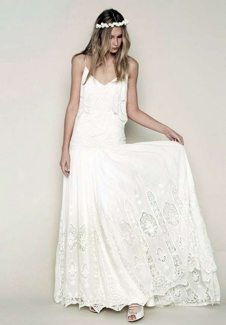 Abiti da sposa boho chic 2017