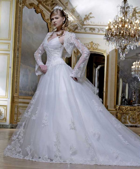 Abiti da sposa da principessa con swarovski