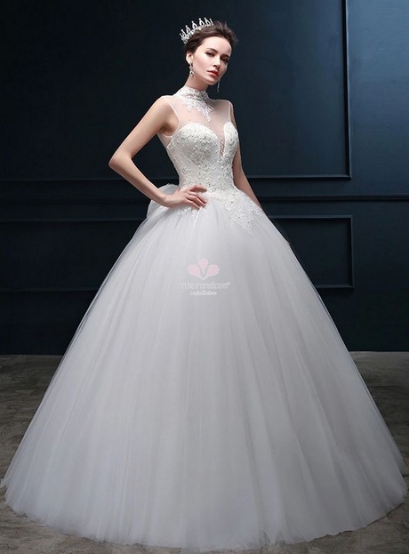 Abiti da sposa principeschi con tulle