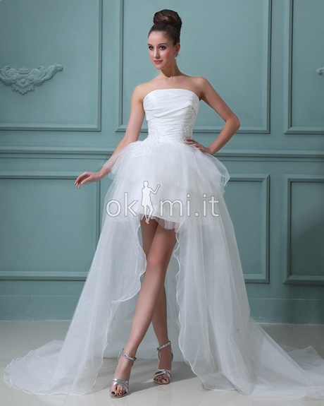 Abito da sposa spacco