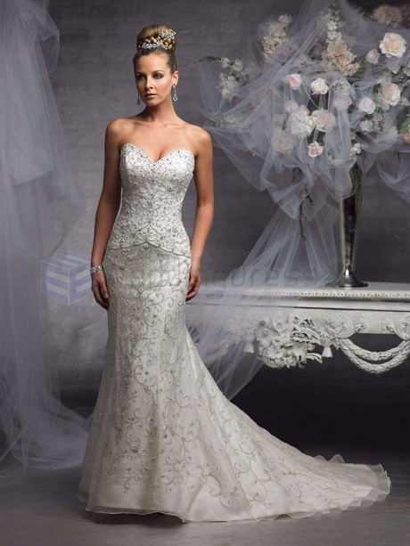 Abito sposa ricamato