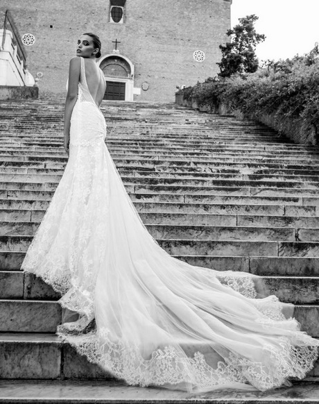 Vestiti da sposa a sirena di pizzo