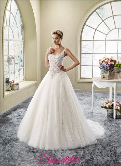 Vestiti da sposa pizzo e tulle