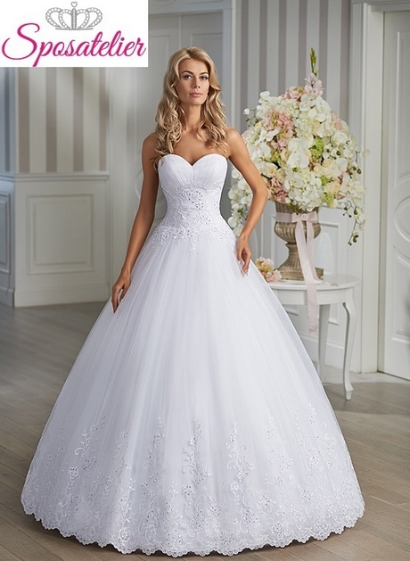 Vestiti sposa ampi