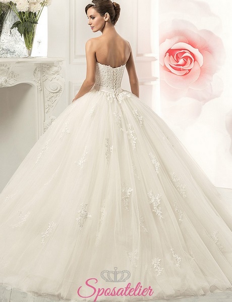 Vestito sposa ampio