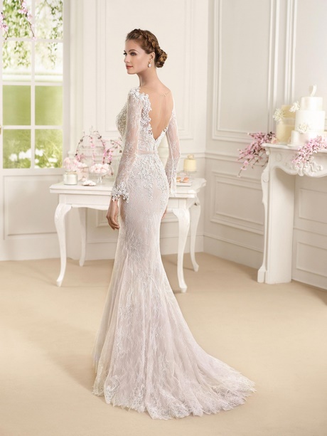 Vestito sposa sirena pizzo