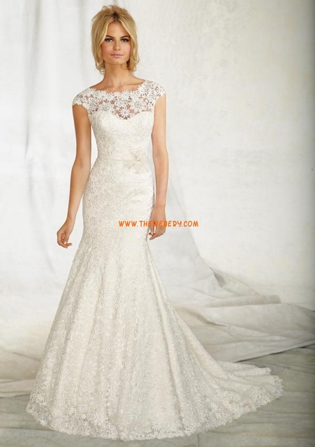 Vestito sposa sirena pizzo