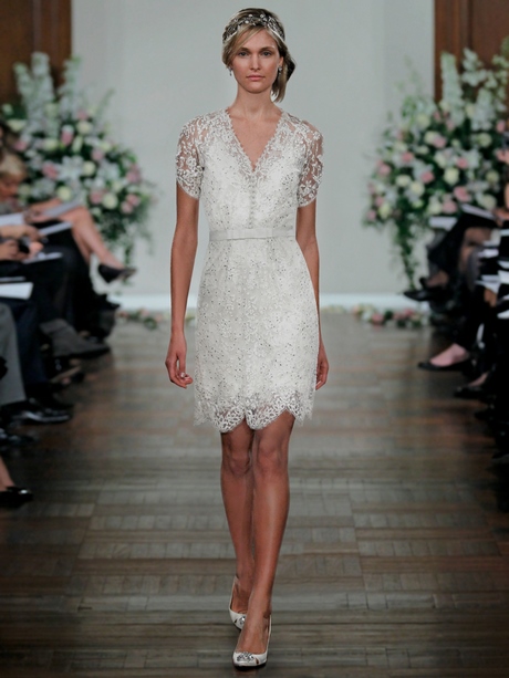 Abito sposa corto vintage