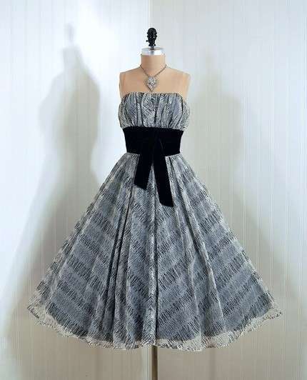 Vestito da sera anni 50