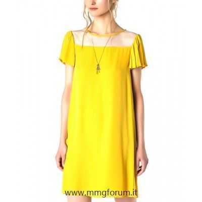 Vestito donna giallo