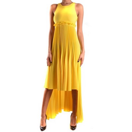 Vestito donna giallo