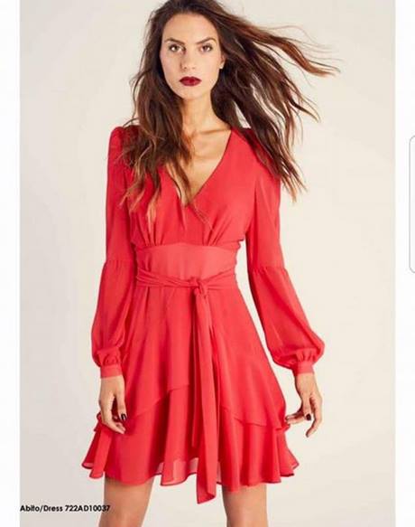 Vestito rosso elegante corto