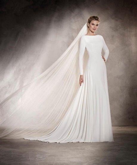 Abiti da sposa 2021 manica lunga