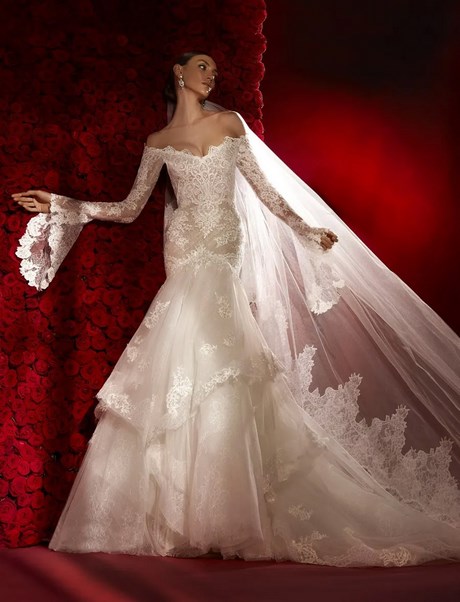 Abiti da sposa rosso 2023