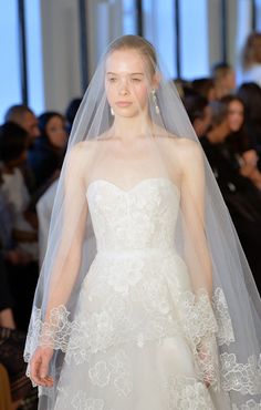 Oscar de la renta bridal 2017