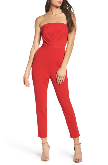 Jumpsuit rossa