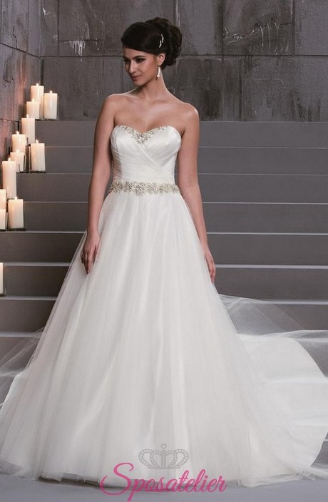 Abito da sposa con brillanti