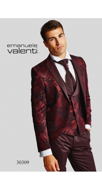 Vestito bordeaux