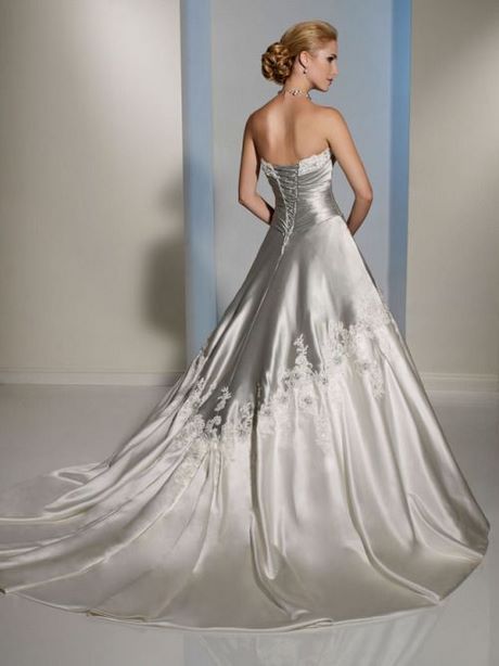 Vestito da sposa argento
