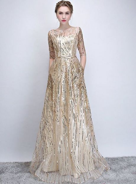 Vestito da sposa oro