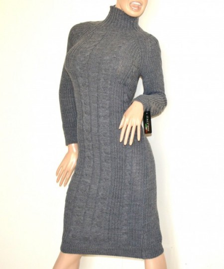 Vestito lungo in lana