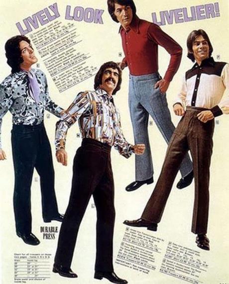 Abbigliamento stile anni 70