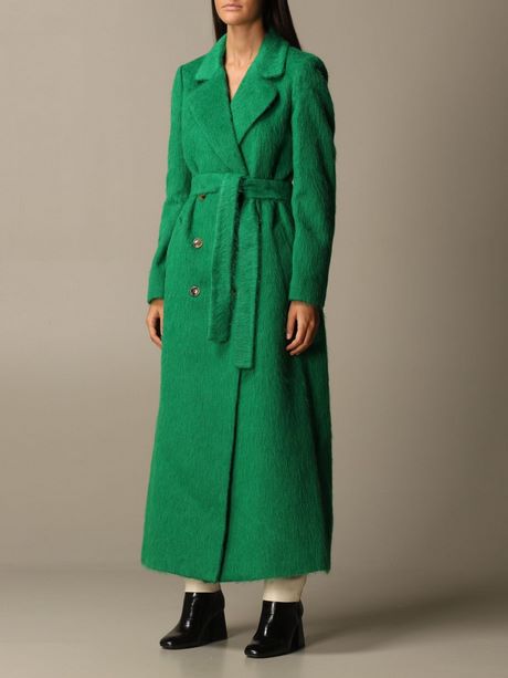 Cappotto verde twin set