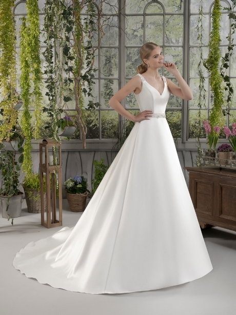 Vestito da sposa mikado