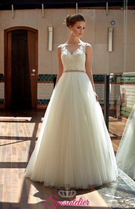 Vestito da sposa tulle