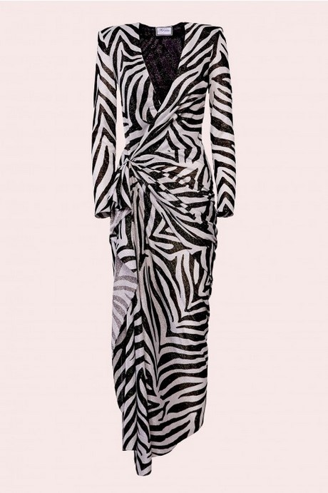 Vestito zebrato